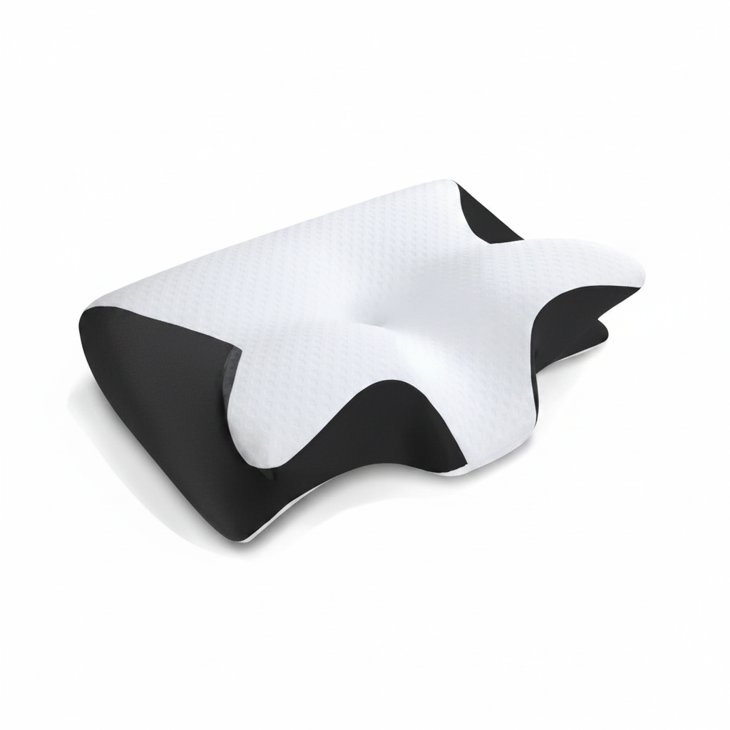 Midnight Loom Cervical Memory Foam Pillow , For Side Sleepers.